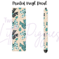 Printed Vinyl - Western Teal Bows