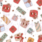 Printed Vinyl - Groovy Retro Christmas