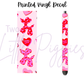Printed Vinyl - Valentine - Balloon Dogs