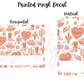 Printed Vinyl - Valentine - Western