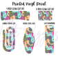 Printed Vinyl - Grunge Checkered Leopard