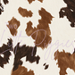 Printed Vinyl - Cowhide Collection