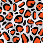 Printed Vinyl - Leopard Rainbow