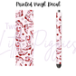 Printed Vinyl - 4th of July - Red Lover Cowgirl Boot