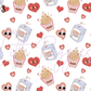 Printed Vinyl - Valentine - Fries Before Guys