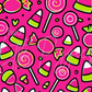 Printed Vinyl - Halloween - Neon Halloween