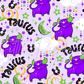 Printed Vinyl - Cutesy Zodiac