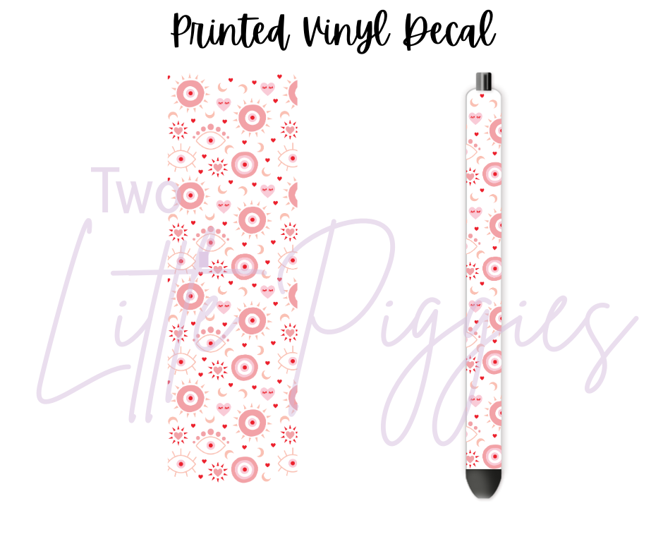 Printed Vinyl - Valentine - Evil Eye