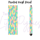 Printed Vinyl - Brushstroke - Pastel