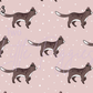 Printed Vinyl - Cute Cats