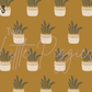 Printed Vinyl - Rustic Garden