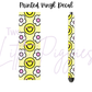 Printed Vinyl - Cutesy Smiles and Daisies