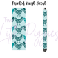 Printed Vinyl - Characters - Teal Chickens