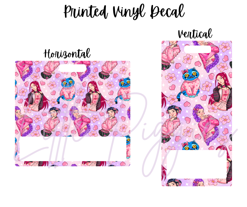 Printed Vinyl -  KPop Demon Hunter