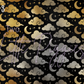 Printed Vinyl - Pisces - Black and Gold