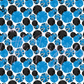 Printed Vinyl - Cheer - Blue and Gray