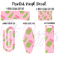 Printed Vinyl -Pickle Me Pink