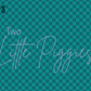 Printed Vinyl - Boho School Teal