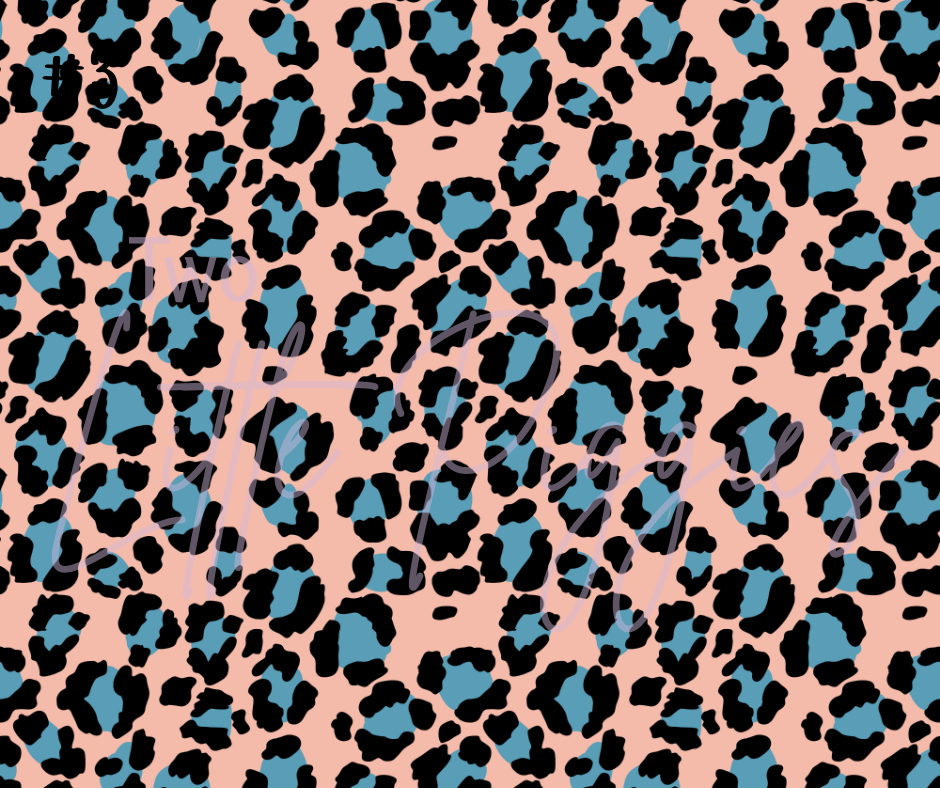 Printed Vinyl -  Trendy Leopard