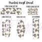 Printed Vinyl - Black and White Checkered Bows