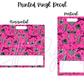 Printed Vinyl -  Trendy Checkered