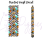 Printed Vinyl - Taco Bell Checkered