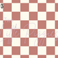 Printed Vinyl - Pastel Checkers Collection