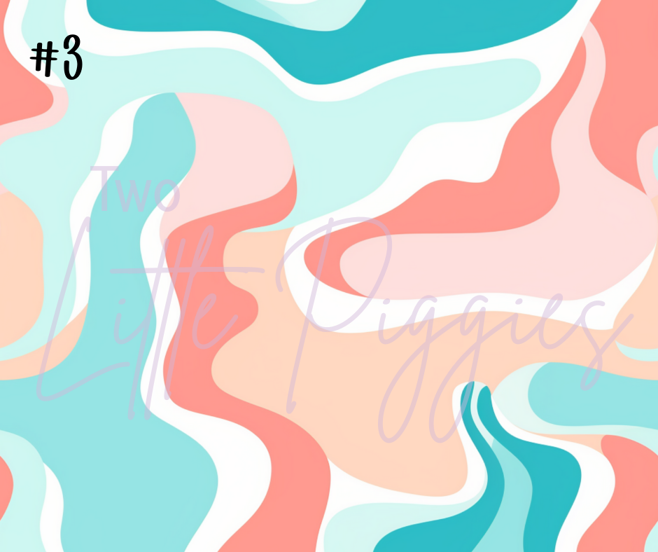 Printed Vinyl - Pastel Boho