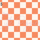 Printed Vinyl - Checkers - Boho Muted
