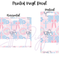 Printed Vinyl - Crosses and Bows