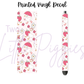 Printed Vinyl -  Strawberry Silly Goose
