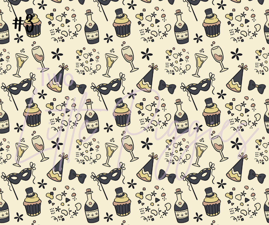 Printed Vinyl - Boho New Year