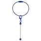 Keychain Cable Loop with Beadable Bar and Screw Lock (3pc)