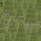 Printed Vinyl - Retro Pink Christmas