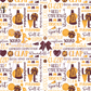 Printed Vinyl - Cheer - Maroon and Gold
