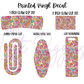 Printed Vinyl - DC Floral
