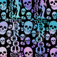 Printed Vinyl - Halloween Pastel Purple Collection