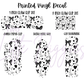 Printed Vinyl - Valentine - Black Bows