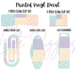 Printed Vinyl - Pastel Patchwork