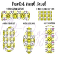 Printed Vinyl - Cutesy Smiles and Daisies