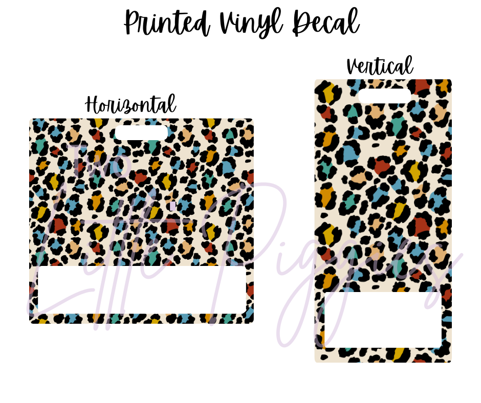 Printed Vinyl -  Trendy Leopard
