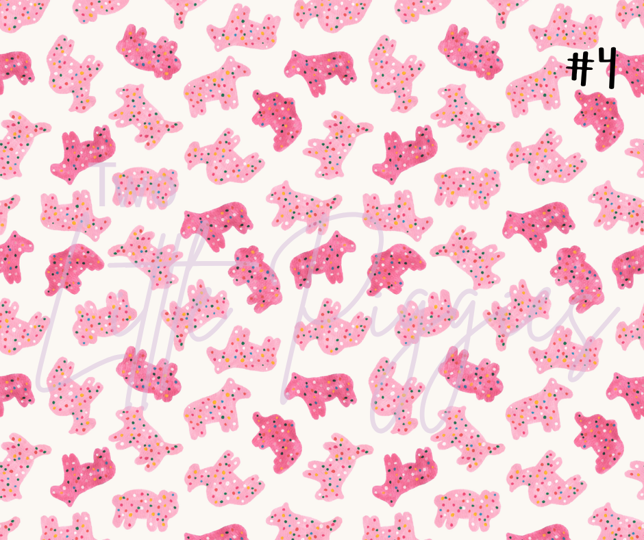 Printed Vinyl - Animal Cookie