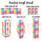 Printed Vinyl - Brushstroke Polka Dot