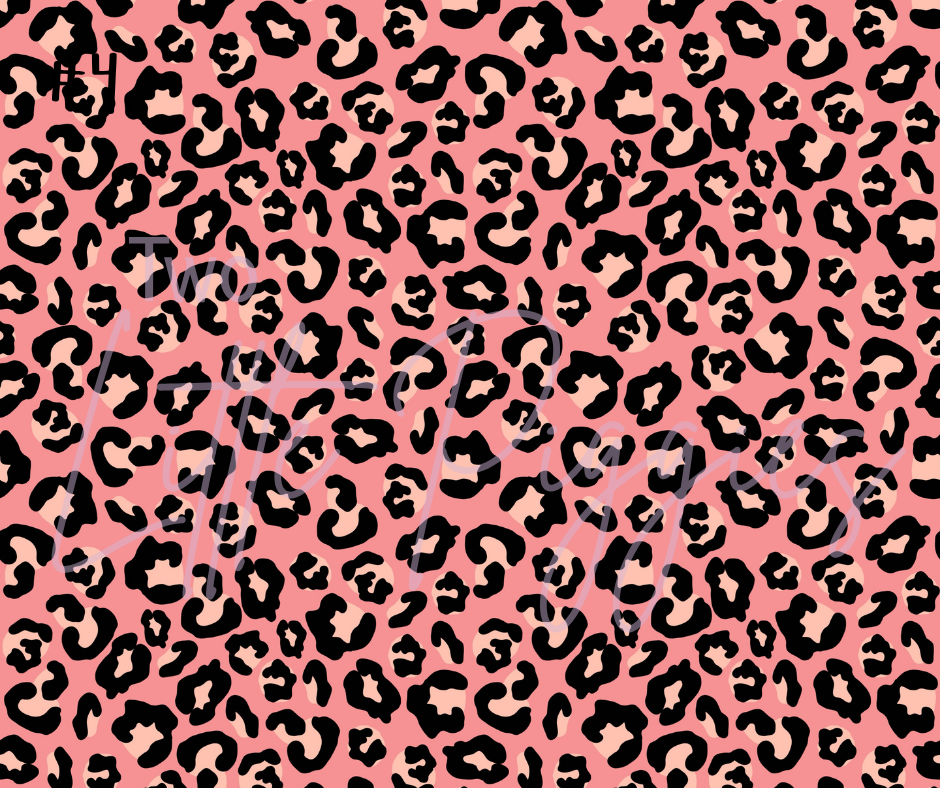 Printed Vinyl - Boho Orange and Pink