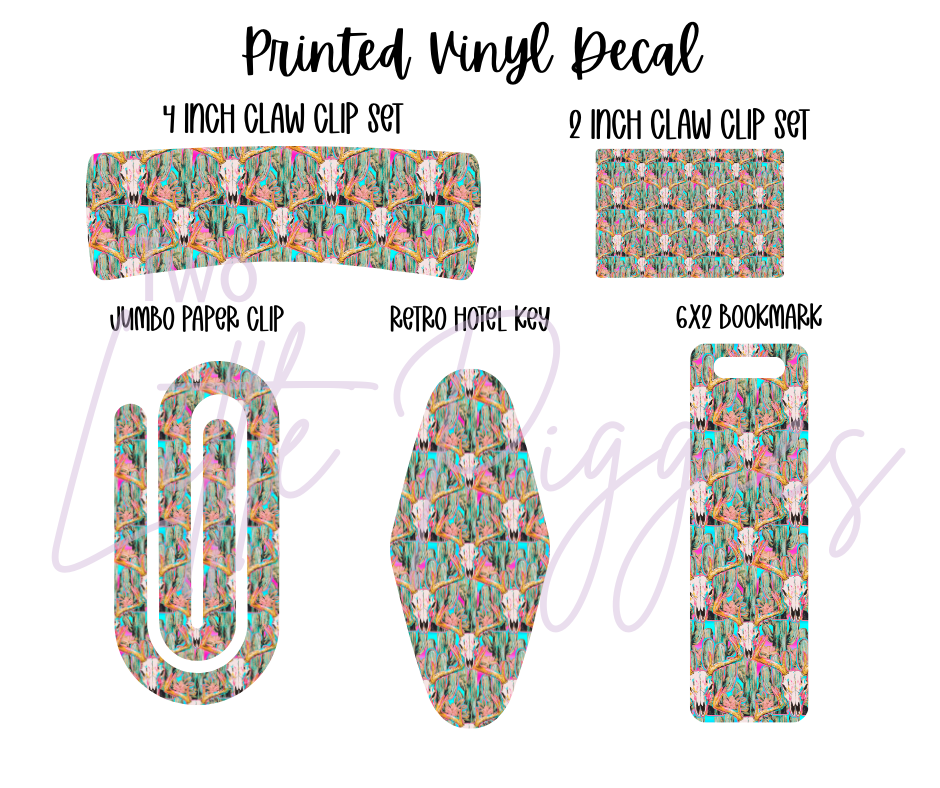 Printed Vinyl - Wild Like the West