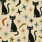 Printed Vinyl - Mid Century