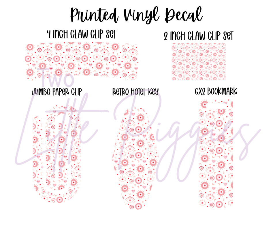 Printed Vinyl - Valentine - Evil Eye