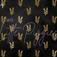 Printed Vinyl - Gemini - Black and Gold