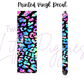 Printed Vinyl - Watercolor Leopard