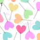 Printed Vinyl - Bright Valentine